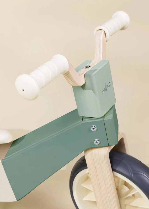 Wooden Balance Bike | Seafoam