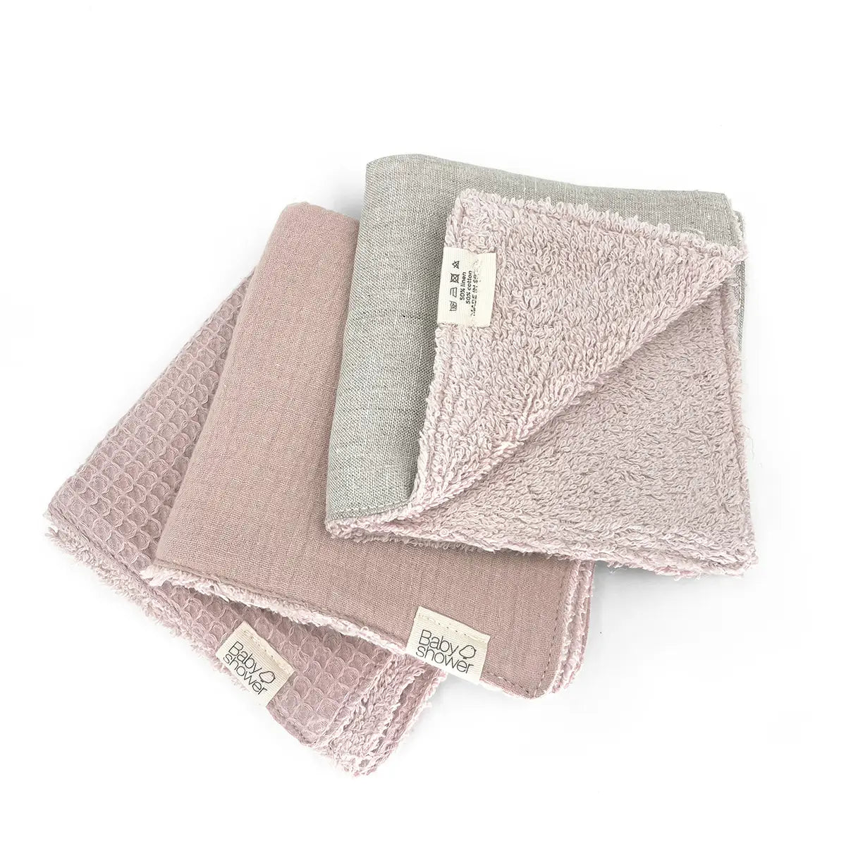 Mini Burp Cloths | Pack of 3