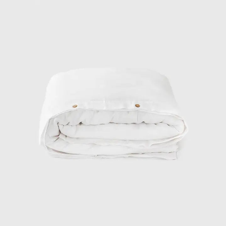 Linen Duvet Cover | White