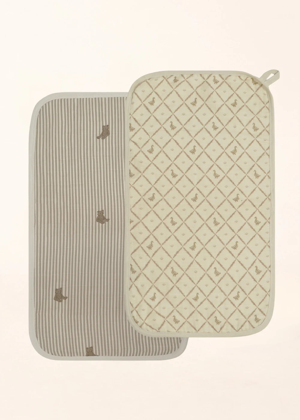 Muslin Burp Cloths | Bears & Ducks