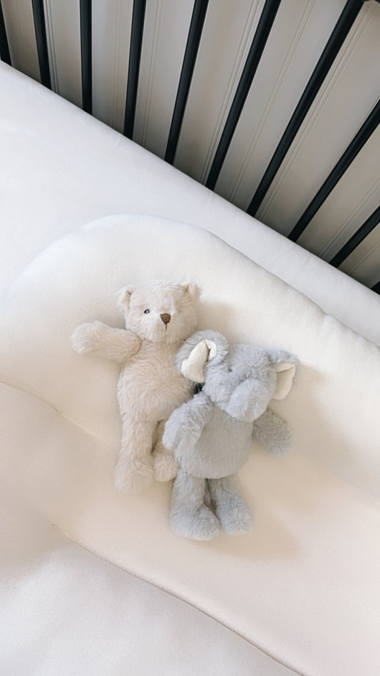 Huggies the Bear Plush Rattle