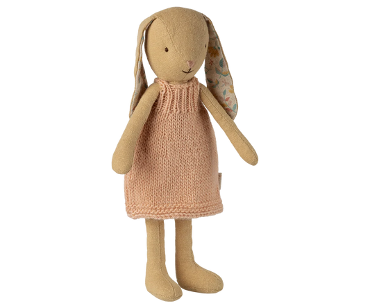 Bunny in Knitted Dress