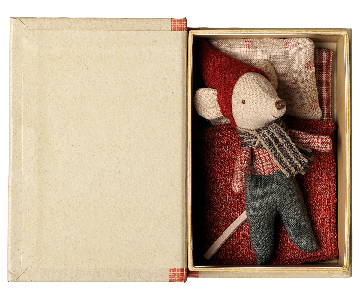 Christmas Baby Mouse in a Book