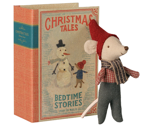 Christmas Baby Mouse in a Book