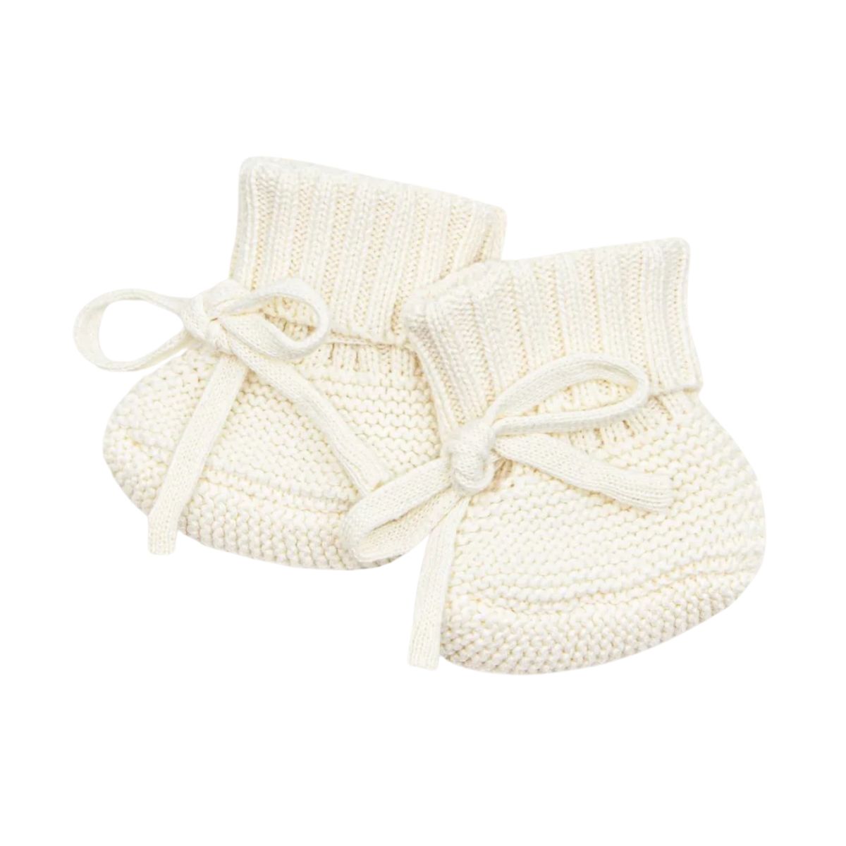 Knit Booties | Ivory