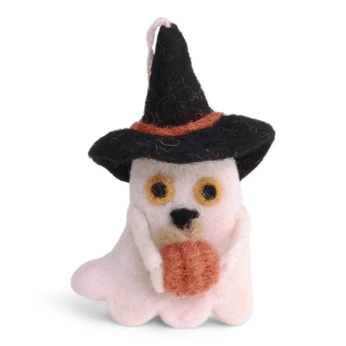 Halloween Ghost W/Pumpkin