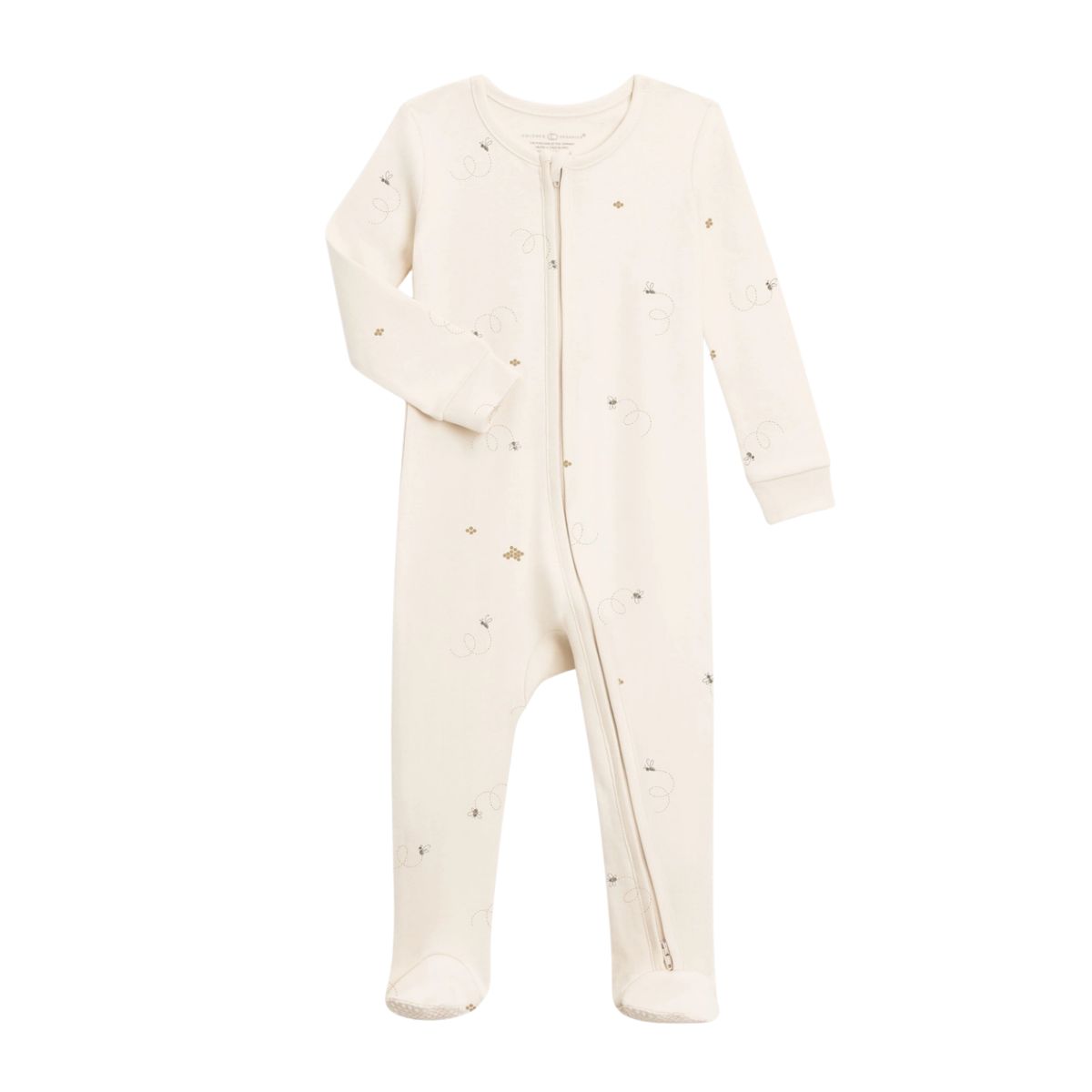 Peyton Zipper Sleeper | Bee & Pewter (organic)