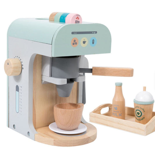 Wooden Coffee Machine