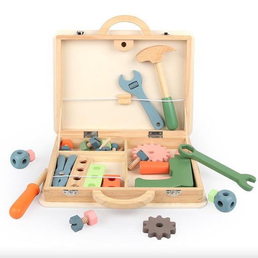 Wooden Tool Box Play Set