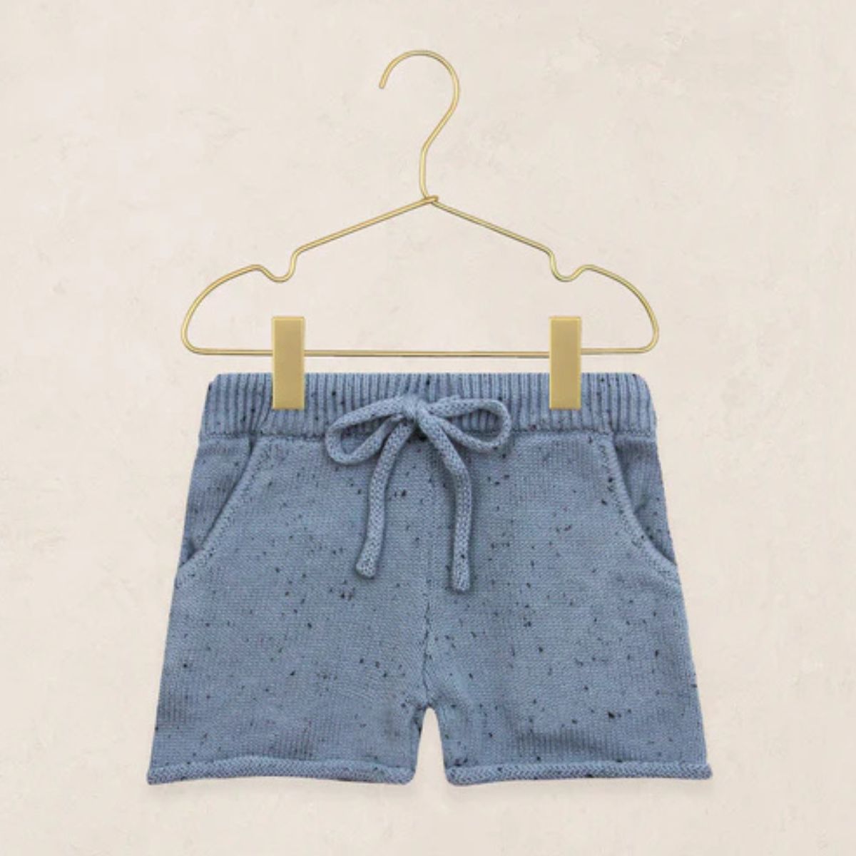 Knit Shorts | Cadet Speckle