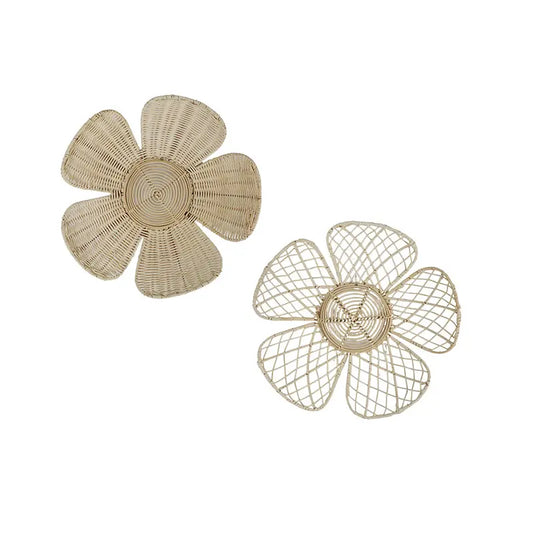 Rattan Wall Flower