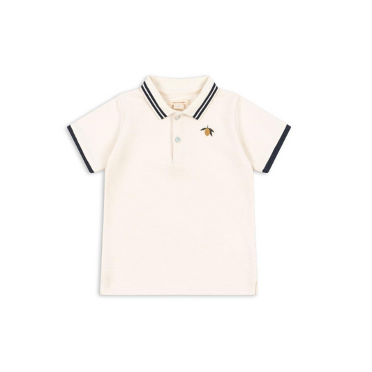 Florian Polo Shirt | Antique White