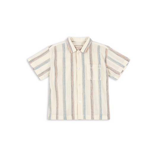 Vincent Button Up Shirt | Antique White