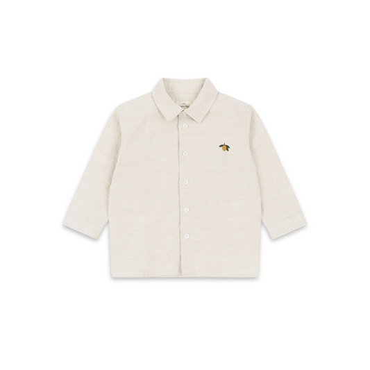 Leoni Button Up Shirt  | Natural