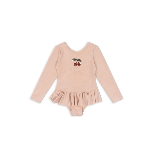 Jade Long Sleeve Swimsuit | Cherry