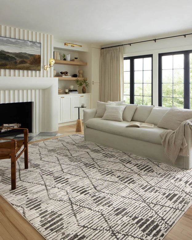 Kamala Rug | Charcoal & Dove