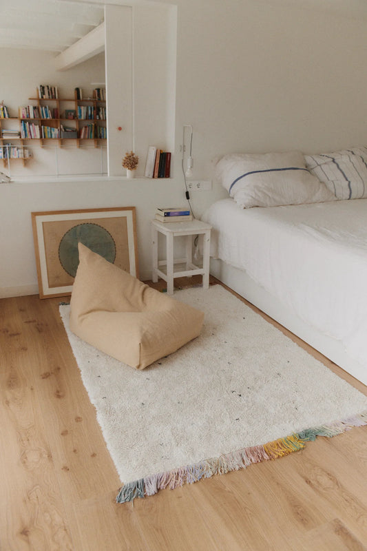 Cleo Pouf | Light Honey