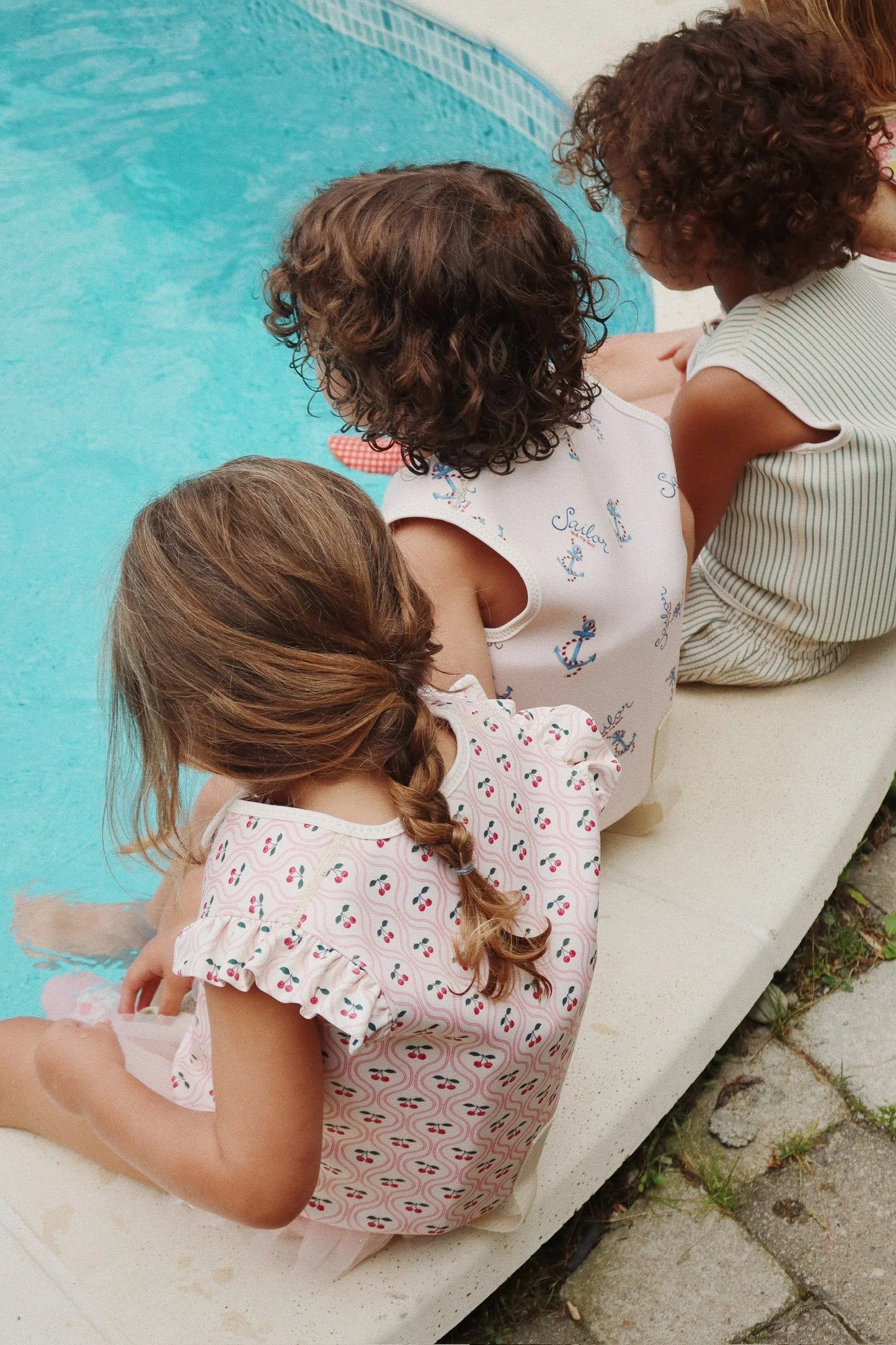 Avery Swim Vest | Cherry