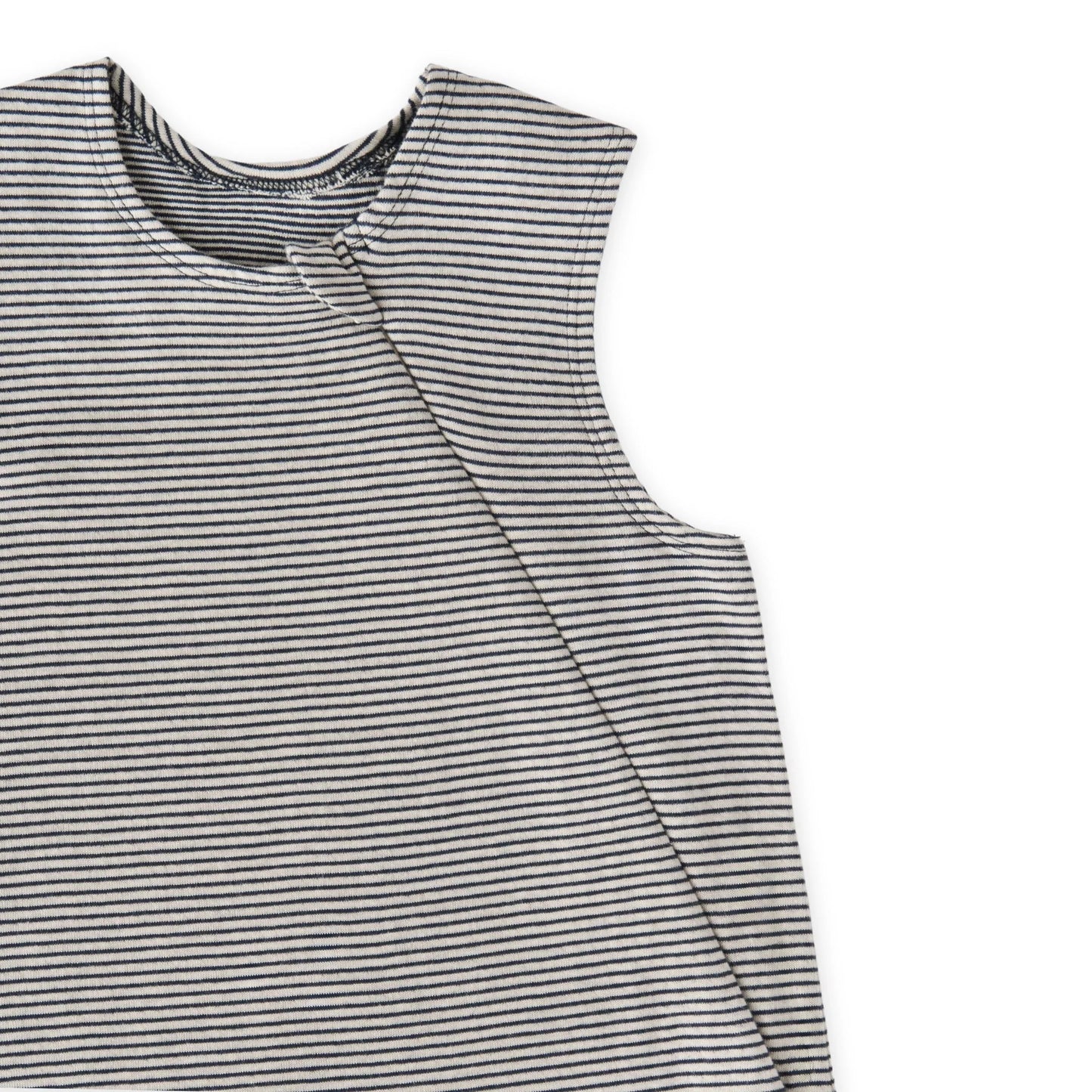 Sailor Stripe Front Zipper 1.0 TOG Sleep Bag | Ink