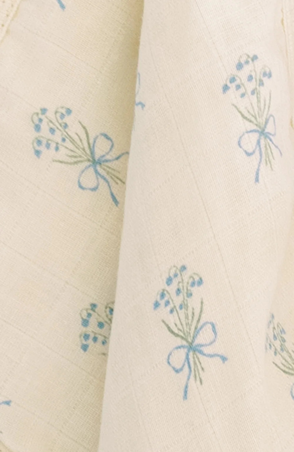 Muslin Swaddle Set | Bunny & Lily of the Valley