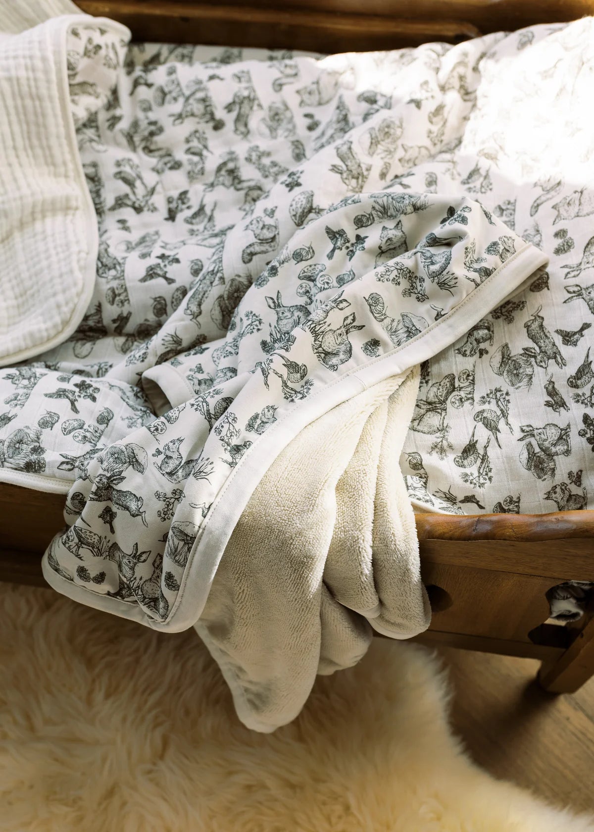 Cuddle Blanket | Woodland Nursery