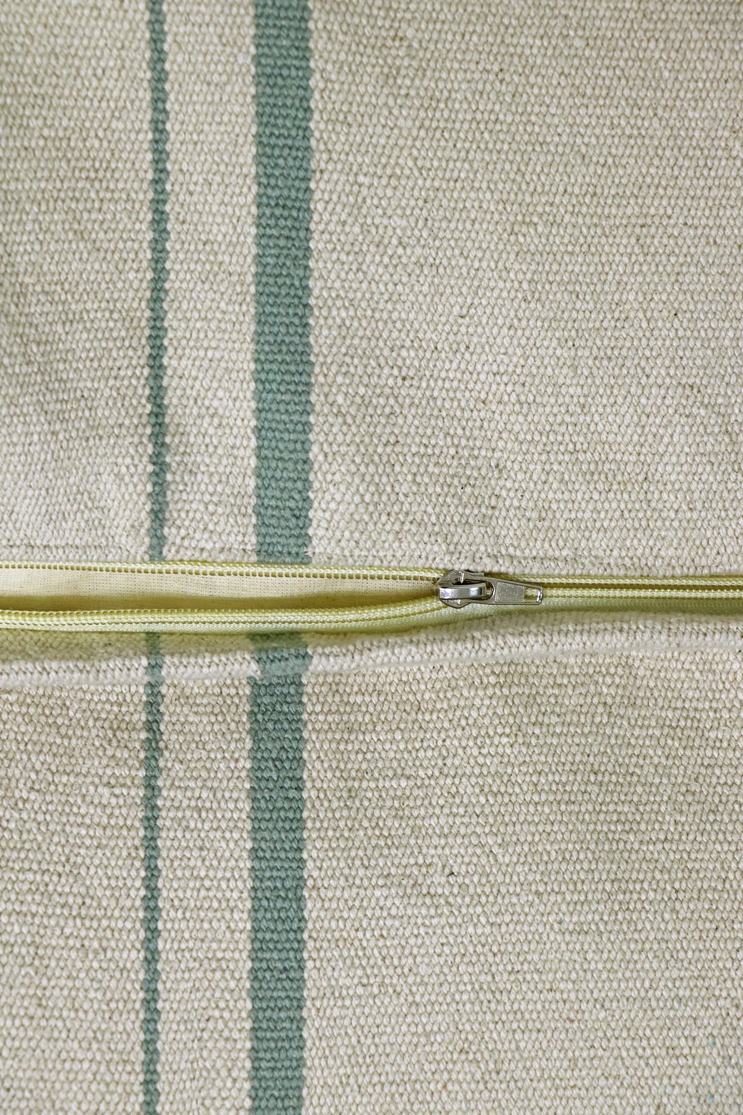 Cleo Pouf | Natural Stripe