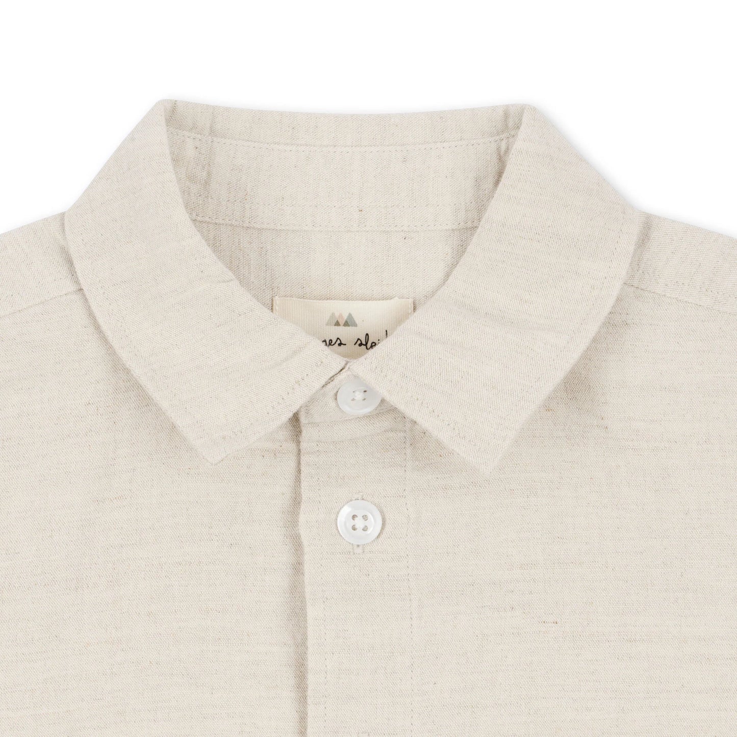 Leoni Button Up Shirt  | Natural