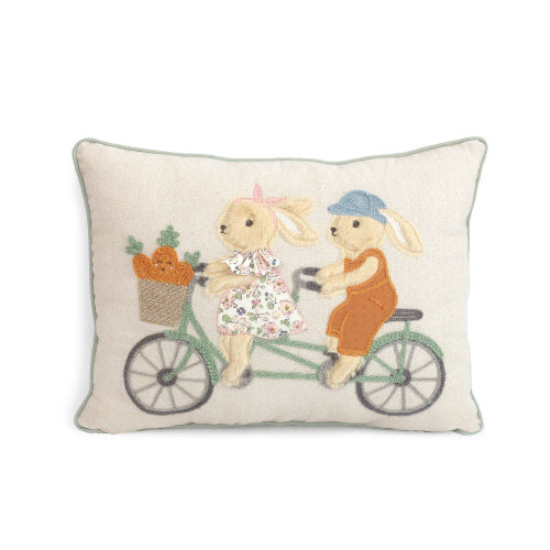 Bunny's Day Out Pillow