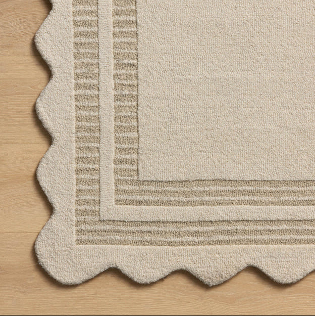 Scottie Rug | Ivory & Grey