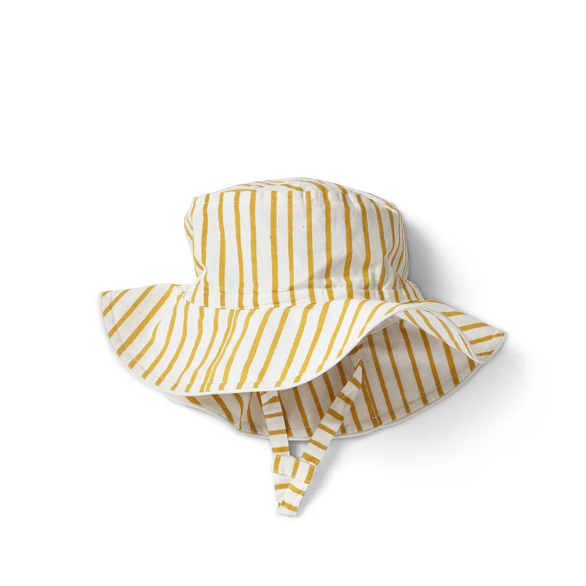Stripes Away Bucket Hat | Marigold