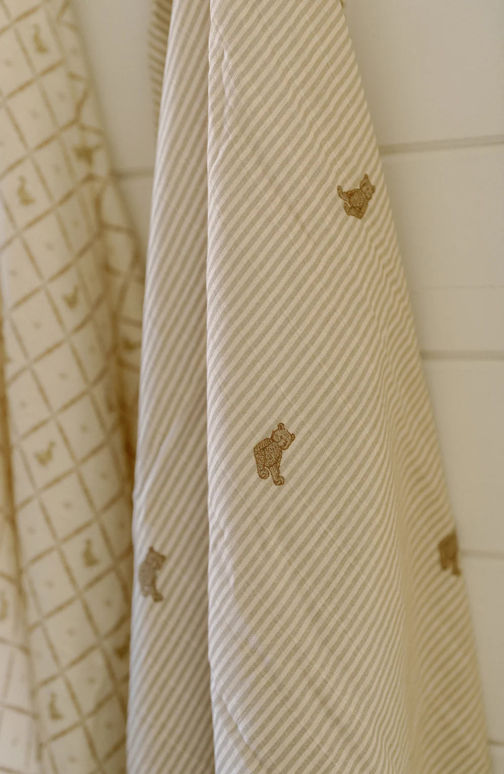 Muslin Swaddle Set | Bear & Butter Yellow Duck