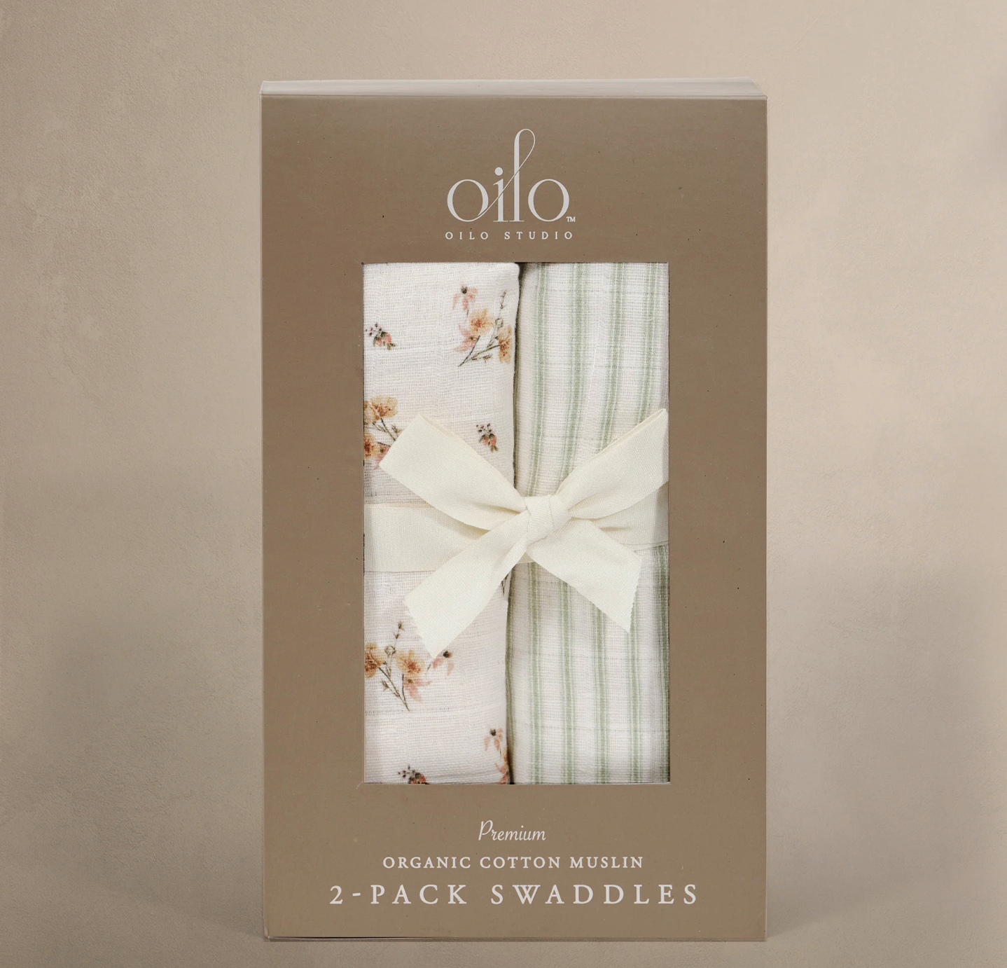 "Florals & Sea Moss" Muslin Swaddles