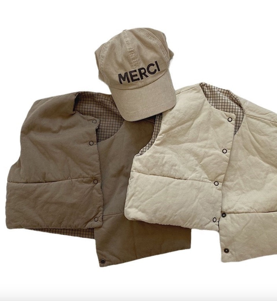 Little Lemon Company Signature Vest | Reversable