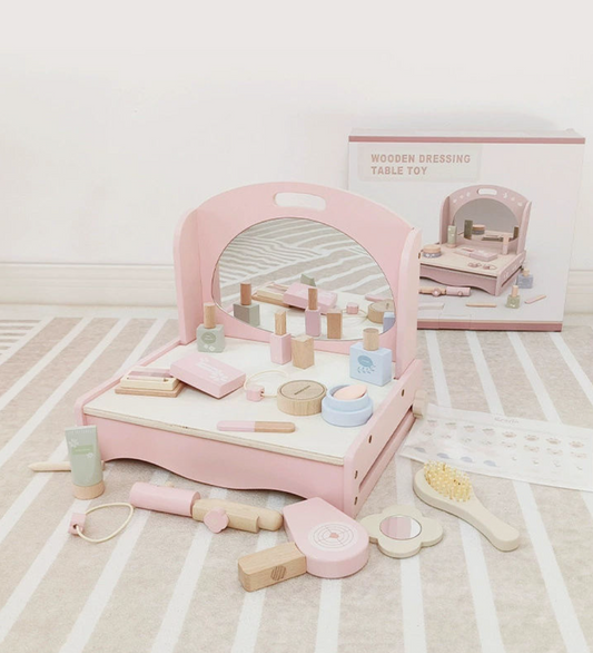 Wooden Dressing Table Play Set