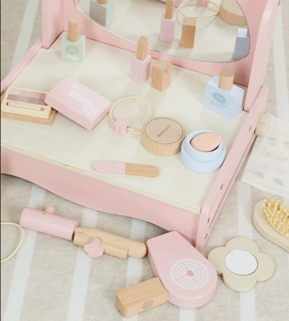 Wooden Dressing Table Play Set