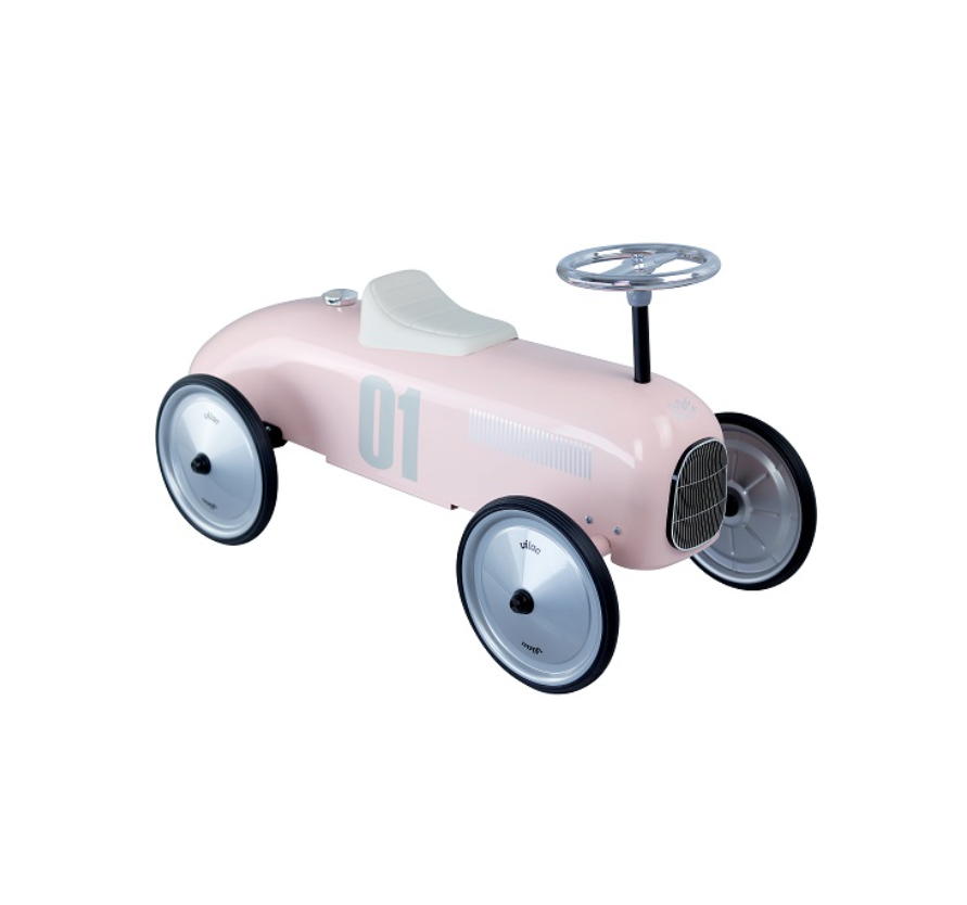 Ride On Vintage Car | Light Pink