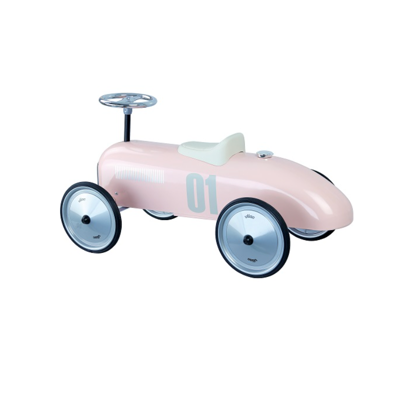 Ride On Vintage Car | Light Pink