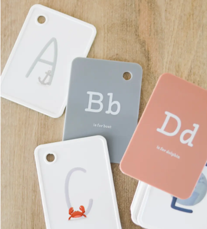 Silicone ABC Flashcards