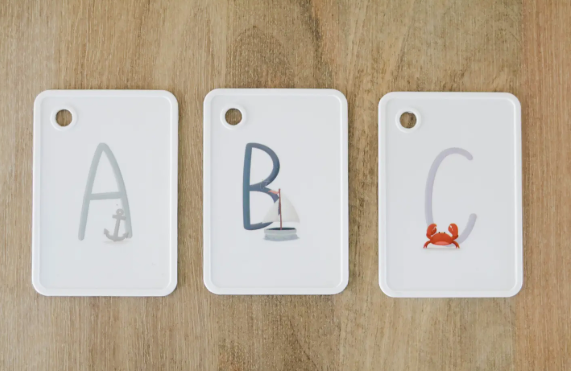 Silicone ABC Flashcards