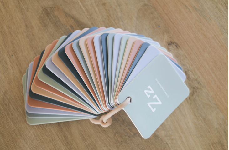 Silicone ABC Flashcards