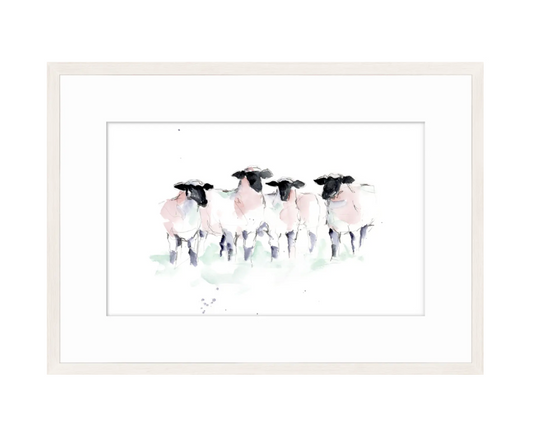 Watercolour Sheep II