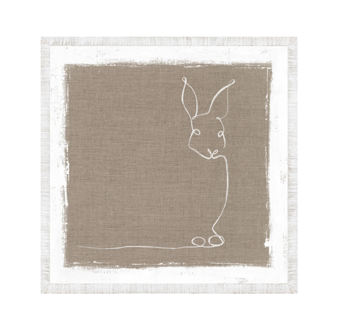 Cottage - Single Line Rabbit II