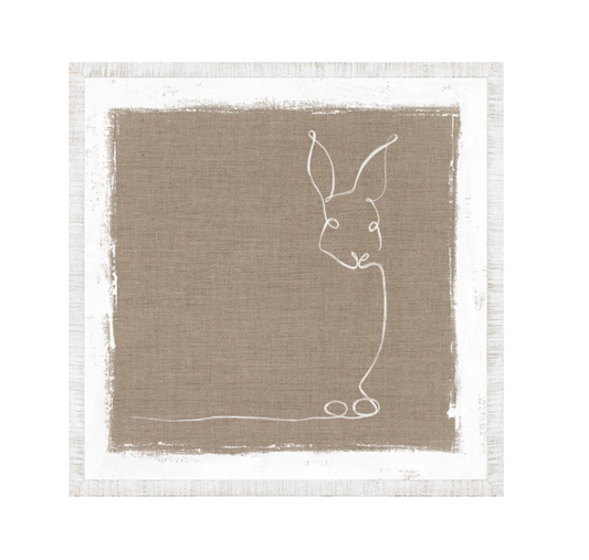 Cottage - Single Line Rabbit II