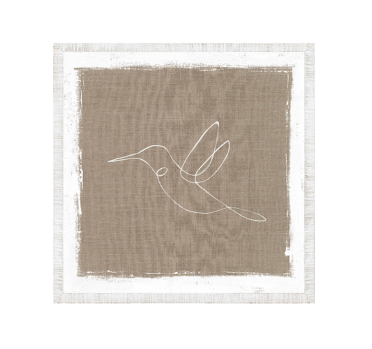 Cottage - Single Line Hummingbird