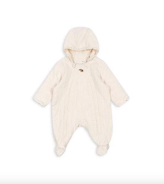 Minna Padded Onesie | Antique White
