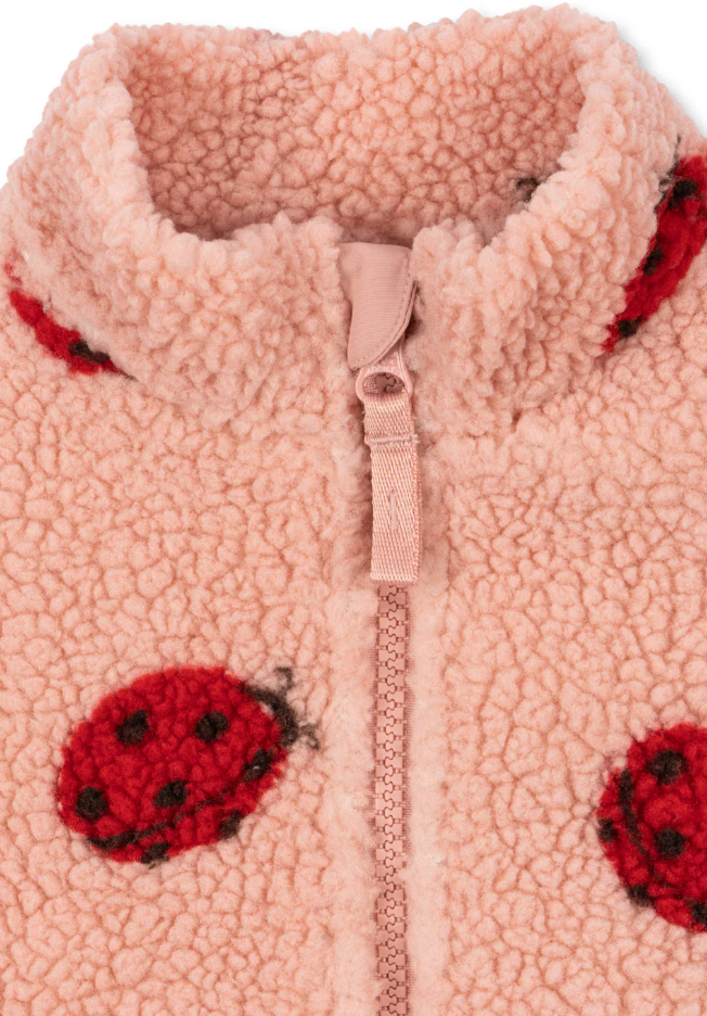 Jody Teddy Jacket | Lady Bug Pink