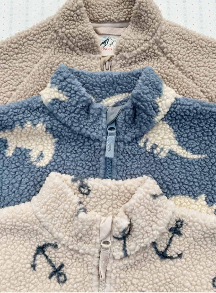 Jody Teddy Jacket | Dino Mist