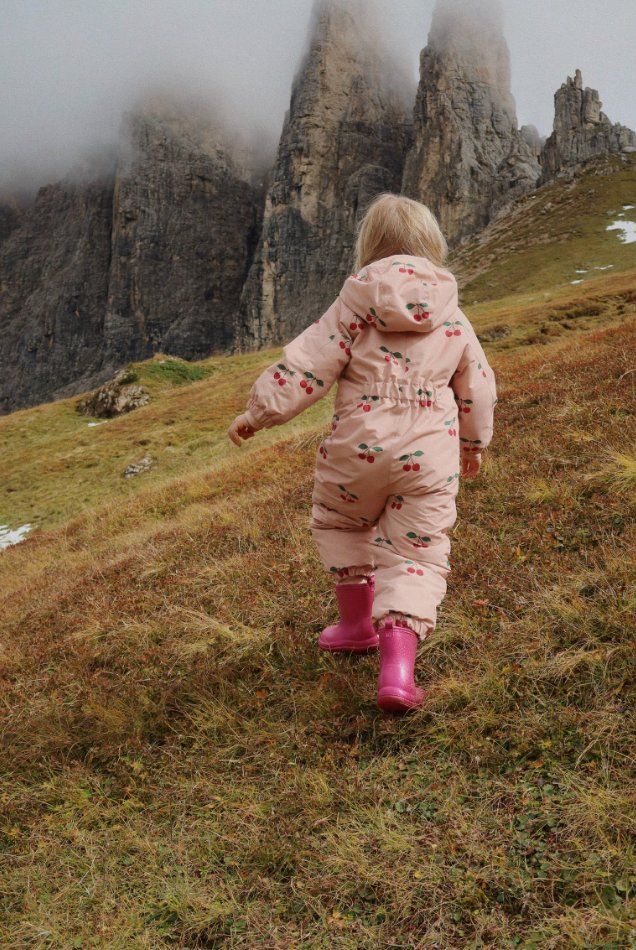 Award snowsuit | Ma Grande Cerise Blush