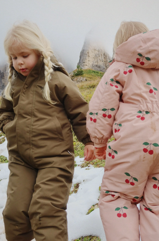 Award snowsuit | Ma Grande Cerise Blush