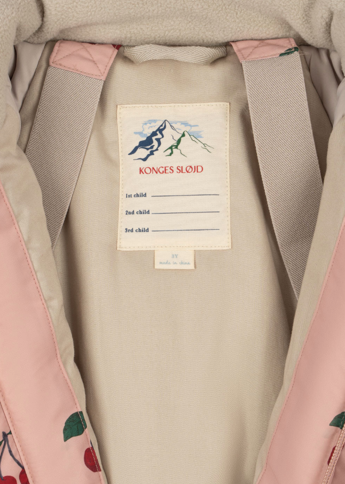 Award snowsuit | Ma Grande Cerise Blush
